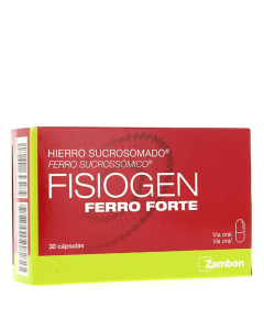 Fisiogen Ferro Forte Suplemento Cápsulas 30unid.