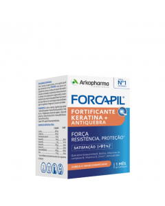 Forcapil Fortificante Keratina+ Cápsulas 60un.