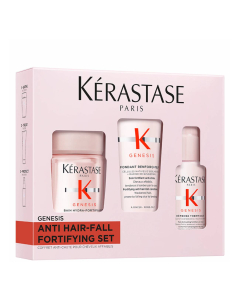 Kérastase Genesis Coffret Antiqueda Shampoo 80ml + Condicionador 75ml + Spray Leave-In 45ml