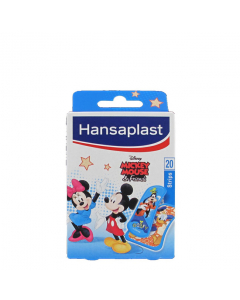 Hansaplast Júnior Disney Mickey Pensos Rápidos 2 Tamanhos 20unid.