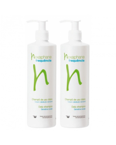 Hexaphane Pack Shampoo Frequência Couro Cabeludo Sensível 2x400ml