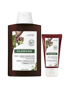 Klorane Quinina Pack Shampoo Oferta Condicionador Fortificante 