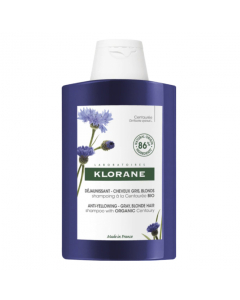 Klorane Centáurea Bio Shampoo Cabelos Grisalhos 400ml