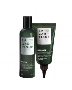 Lazartigue Pack Shampoo Fortificante 250ml + Esfoliante 75ml