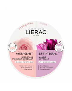 Lierac Hydragenist e Lift Integral Duo Máscaras Hidratante + Reafirmante 2x6ml