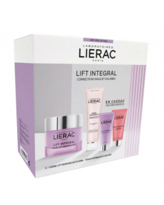 Lierac Lift Integral Coffret Creme oferta Creme Moussant e Máscaras 50+10+10+30ml