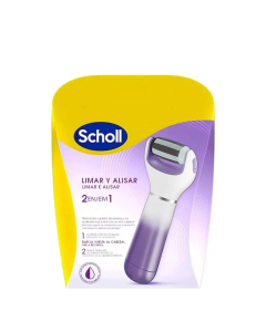 Scholl Limar e Alisar Lima Eletrónica para Pés 2-em-1 1unid.