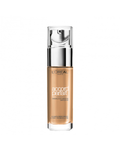 L'Oréal Accord Parfait Base Líquida Cor 6.5D/6.5W Golden Toffee 30ml