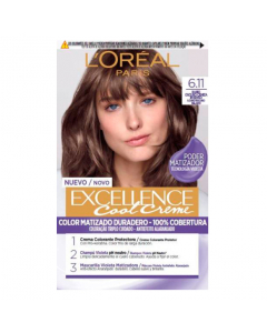 L'Oréal Excellence Cool Creme Coloração Permanente Cor 6.11 Louro Escuro Gelado