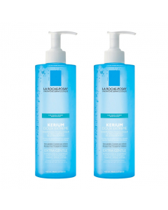 La Roche Posay Kerium Pack Shampoo Suavidade Extrema Cabelos Secos 2x500ml