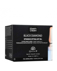 Martiderm Black Diamond Epigence Optima SPF50+ Ampolas Anti-Idade 30 unid.