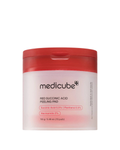 Medicube Red Succinic Acid Peeling Pads Discos Esfoliantes 70unid.