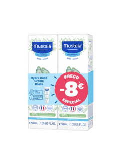 Mustela Hydra Bebé Pack Creme de Rosto 2x40ml
