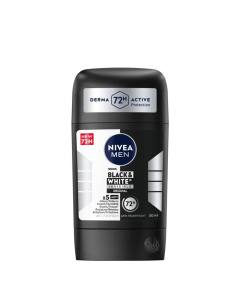 Nivea Men Black & White Invisible Original Stick Desodorizante Antimanchas 50ml