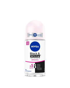 Nivea Black & White Invisible Original Desodorizante Roll-On Antimanchas 50ml