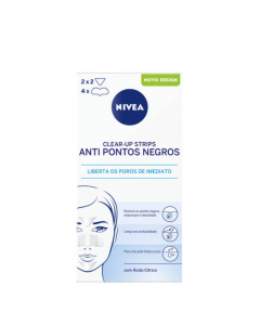 Nivea Clear-Up Strips Bandas Adesivas Anti Pontos Negros 6unid.