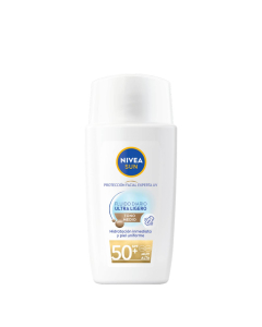 Nivea Sun Fluido UV Rosto Diário Ultra Leve com Cor Tom Médio FPS50+ 40ml