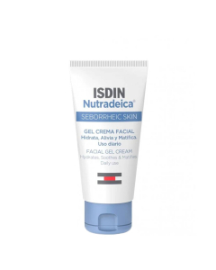 Isdin Nutradeica Gel Creme Facial Antivermelhidão e Descamação 50ml