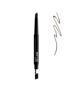 NYX Fill &amp; Fluff Eyebrow Pomade Pencil Lápis de Sobrancelhas-Ash Brown