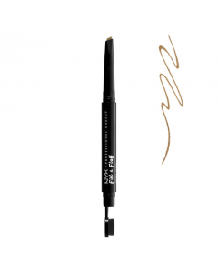 NYX Fill &amp; Fluff Eyebrow Pomade Pencil Lápis de Sobrancelhas-Blonde