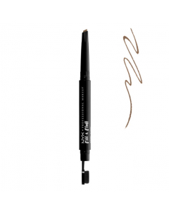 NYX Fill &amp; Fluff Eyebrow Pomade Pencil Lápis de Sobrancelhas-Taupe