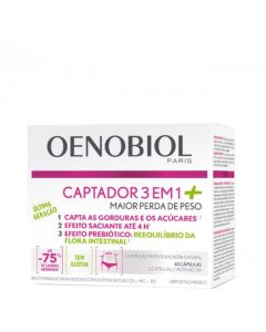 Oenobiol Captador 3-em-1 + Cápsulas 60unid.