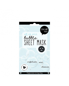 Oh K Sheet Face Mask Bubble Máscara Esfoliante e de Limpeza 20ml