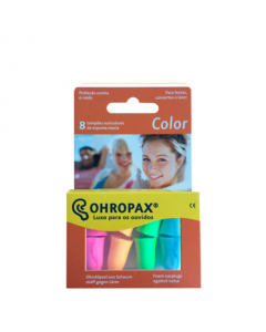 Ohropax Color Tampões Auriculares Espuma 8unid.