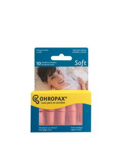 Ohropax Soft Tampões Auriculares Espuma 10unid.