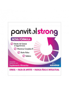 Panvitol Strong Ampolas 20unid.