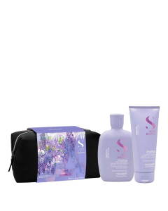 Alfaparf Milano Semi Di Lino Smooth Coffret Shampoo + Condicionador