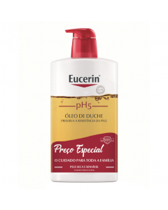 Eucerin pH5 Óleo Duche Pele Sensível Preço Especial 1000ml