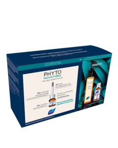 Phyto Novathrix Anti-Queda Kit Ampolas + Shampoo + Cápsulas