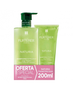René Furterer Naturia Kit Shampoo Suave 500+200ml