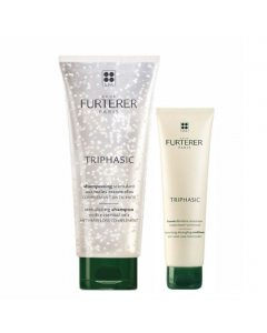 Rene Furterer Triphasic Kit Antiqueda Shampoo Estimulante + Bálsamo