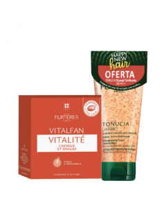 Rene Furterer Vitalfan Vitalidade Pack Cápsulas + Shampoo Tonificante