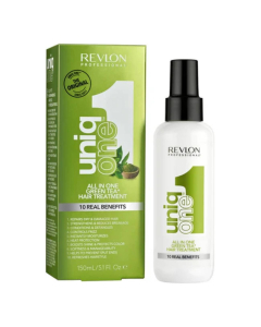 Revlon Uniq One Green Tea All in One Hair Treatment Spray Multiusos Reparador 150ml