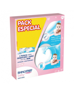 Rhinomer Baby Kit Especial Aspirador Nasal + Soro Fisiológico