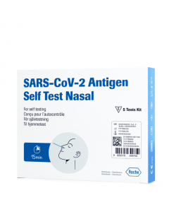 Roche SARS-CoV-2 Autoteste COVID-19 Nasal 5unid.