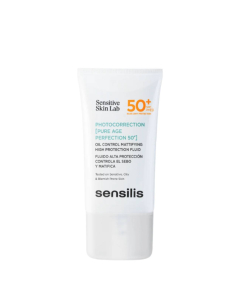 Sensilis Photocorrection [Pure Age Perfection 50+] Fluido Solar Matificante SPF50+ 40ml
