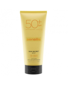 Sensilis Sun Secret SPF50+ Gel-Creme Corpo Antienvelhecimento 200ml