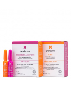 Sesderma C-Vit Tratamento Flash Luminosidade Ampolas 2unid.