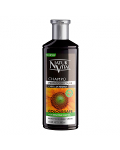 Natur Vital Shampoo Protetor de Cor Cabelos Negros 300ml