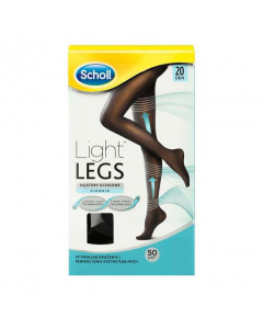 Dr. Scholl Light Legs Collants Compressão 20DEN Tamanho L Preto 1unid.