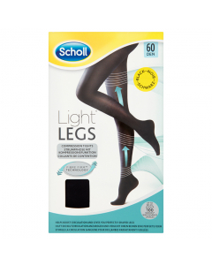 Dr. Scholl Light Legs Collants Compressão 60DEN Tamanho S Preto 1unid.
