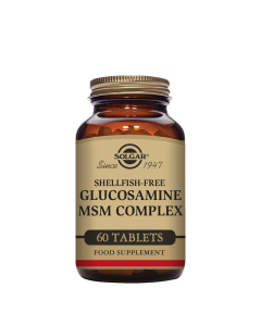 Solgar Complexo Glucosamina MSM Suplemento Comprimidos 60unid.