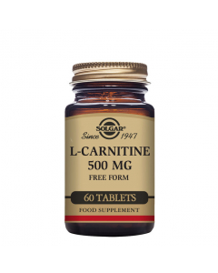 Solgar L-Carnitina 500mg Suplemento Comprimidos 60unid.