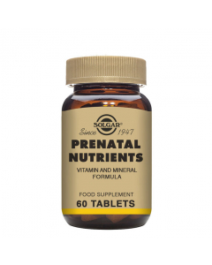 Solgar Prenatal Nutrients Suplemento Comprimidos 60unid.