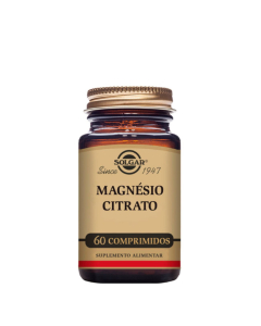 Solgar Citrato de Magnésio Comprimidos 60unid.