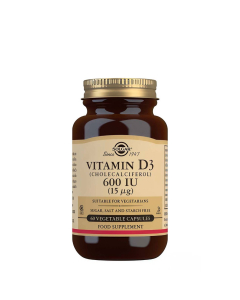 Solgar Vitamina D3 600UI (15μg) Cápsulas 60unid.